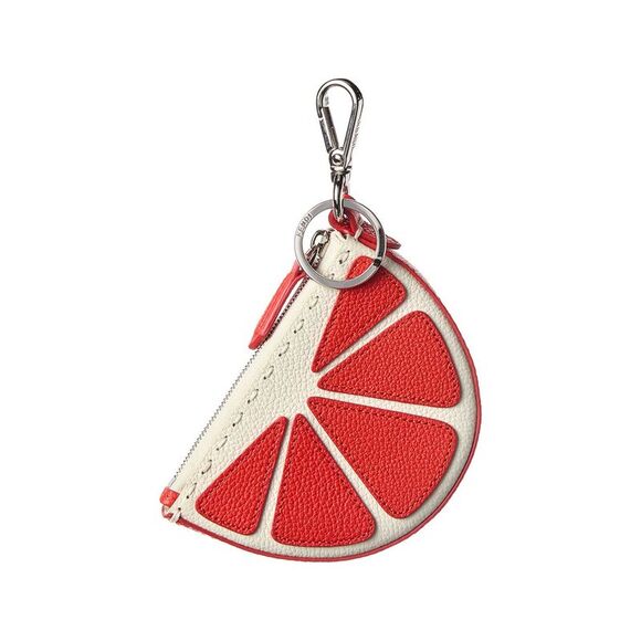 Fendi Lemon Leather Bag Charm - Picture 2 of 2